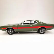Les autocollants rétro côté rayures s'adaptent à 1973-74 Dodge Charger
 3