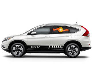 2 x plusieurs couleurs graphiques Honda CR-V voiture Racing vinyle autocollant autocollant
