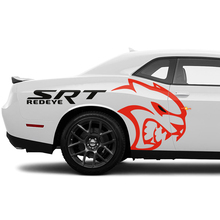 SRT Redeye Hellcat Side arrière Fender décalants Stickers Graphiques pour Dodge Challenger
 3