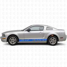Kit d'autocollants latéraux en vinyle Racing Stripes pour Musclecar Musclecarmodel C-Max Taurus_2