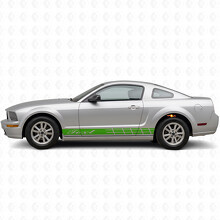 Kit d'autocollants latéraux en vinyle Racing Stripes pour Musclecar Musclecarmodel C-Max Taurus_3