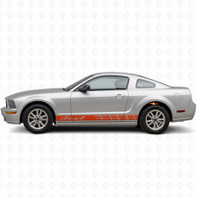 Kit d'autocollants latéraux en vinyle Racing Stripes pour Musclecar Musclecarmodel C-Max Taurus_4