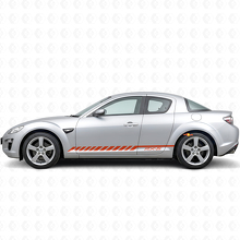 Autocollant vinyle bande latérale pour Mazda RX-8_4