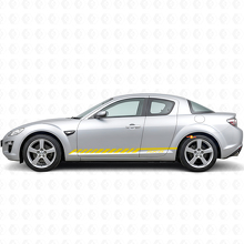 Autocollant vinyle bande latérale pour Mazda RX-8_5