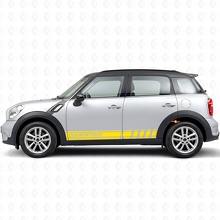 Autocollant vinyle bandes latérales Accent pour MINI Countryman_5