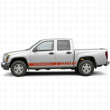 Autocollant en vinyle bandes latérales Accent pour GMC Canyon_4