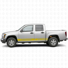 Autocollant en vinyle bandes latérales Accent pour GMC Canyon_5