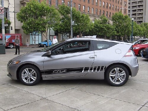 2X plusieurs couleurs graphiques Honda CR-Z symbole voiture course vinyle autocollant autocollant