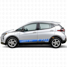 Autocollant en vinyle latéral à bandes accentuées de marque pour Chevrolet Bolt EUV_2
