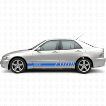 Kit de bandes latérales autocollantes Accent pour Lexus IS200_2