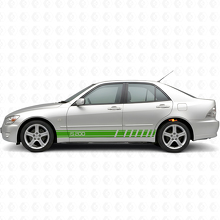 Kit de bandes latérales autocollantes Accent pour Lexus IS200_3