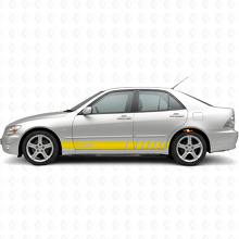Kit de bandes latérales autocollantes Accent pour Lexus IS200_5
