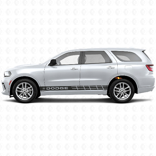 Autocollant vinyle latéral à bandes de marque pour Dodge Durango