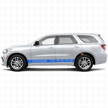 Autocollant vinyle latéral à bandes de marque pour Dodge Durango_2