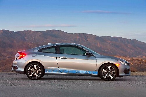 Autocollant de décalcomanie d'art de course de voiture Civic / Civic Si Coupé de plusieurs couleurs