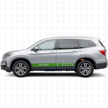 Autocollant vinyle latéral à bandes d'accent de marque pour Honda Pilot_3