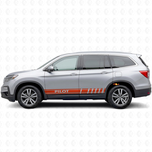 Autocollant vinyle latéral à bandes d'accent de marque pour Honda Pilot_4