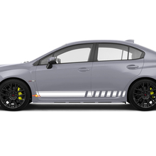 2X plusieurs couleurs graphiques BRZ WRX IMPREZA voiture course vinyle autocollant autocollant 2