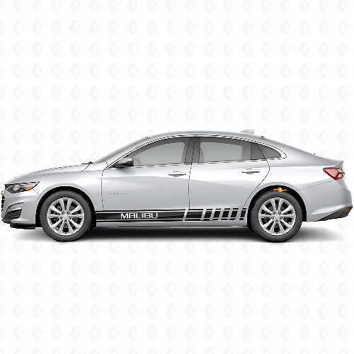 Autocollant Vinyle Latéral de Bandes d’Accent pour Chevrolet Malibu