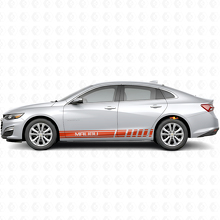 Autocollant Vinyle Latéral de Bandes d’Accent pour Chevrolet Malibu_4