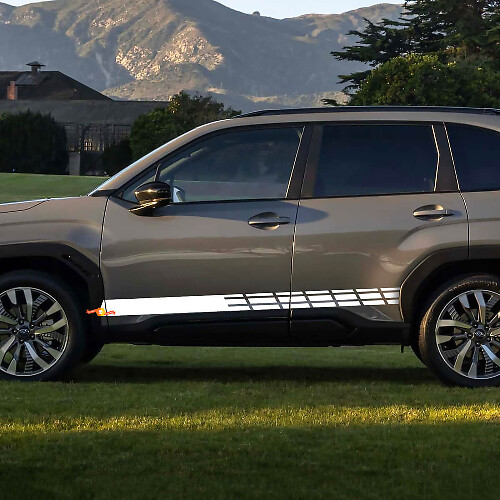 Graphiques en couleurs multiples Crosstrek Suba Forester Car Racing Art Sticker Sticker