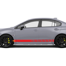 Kit de décalcomanies latérales en vinyle à bandes accent pour Suba BRZ WRX Outback_3