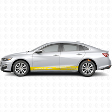 Autocollant Vinyle Latéral à Rayures de Marque pour Chevrolet Malibu_5