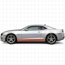 Autocollant Vinyle Latéral Bandes de Course pour Chevrolet Camaro_4