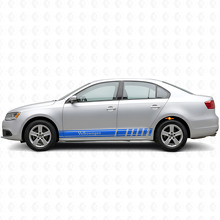 Autocollant en vinyle bandes latérales pour Volkswagen Jetta_2