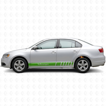Autocollant en vinyle bandes latérales pour Volkswagen Jetta_3