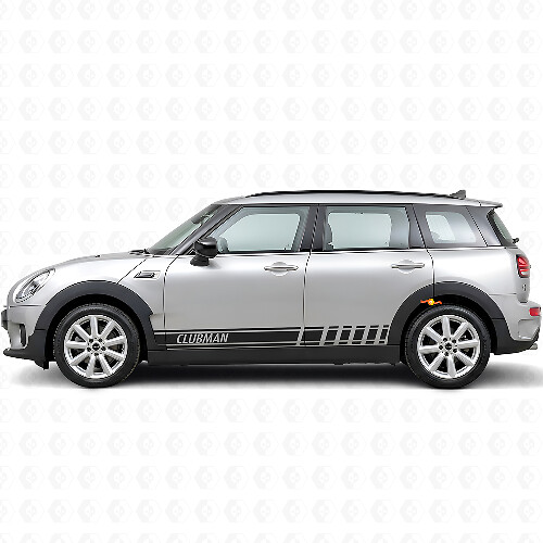 Autocollant vinyle bande latérale Accent pour MINI Clubman