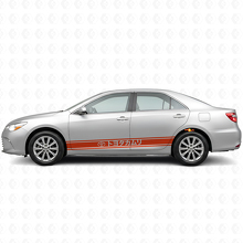 Autocollant vinyle à rayures style japonais pour porte latérale Toyota Camry_4
