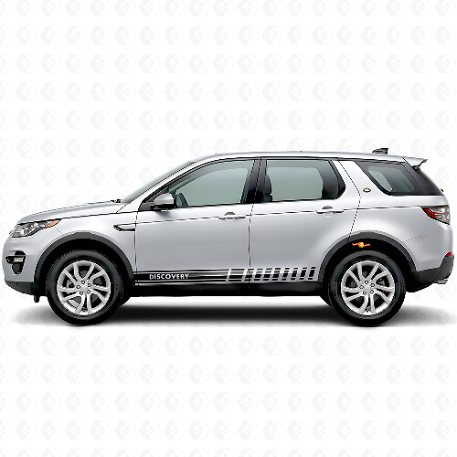 Autocollant Vinyle Bande Latérale Accent pour Land Rover Discovery