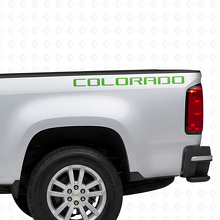 Autocollant en vinyle lettrage Colorado pour paroi de benne Chevrolet Colorado_3