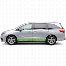Autocollant Vinyle Latéral Rayures Style Course pour Honda Odyssey 2018-2020_3