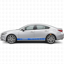 Autocollant vinyle latéral à bandes de marque pour Mazda Mazda3_2