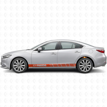 Autocollant vinyle latéral à bandes de marque pour Mazda Mazda3_4