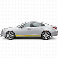Autocollant vinyle latéral à bandes de marque pour Mazda Mazda3_5