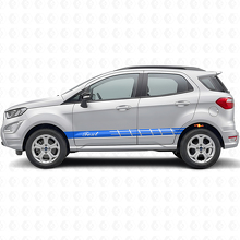 Kit de décalcomanies en vinyle bandes latérales de course personnalisées pour Musclecar EcoSport GT_2