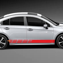 Plusieurs couleurs graphiques Impreza / Legacy Car Racing Art autocollant autocollant 3