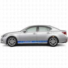 Autocollants Vinyle à Bandes Latérales Racing pour Lexus GS 350 F Sport / GS 450h_2