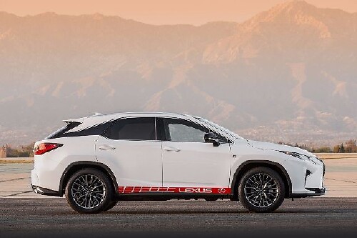 Graphiques multicolores RX 350 / RX 350 F Car Racing Art Sticker Decal