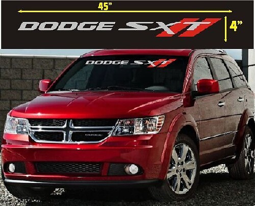 Autocollant universel pour pare-brise Dodge Sxt