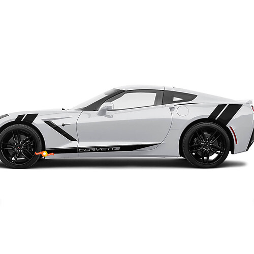Corvette latérale et bandes de garde-boue arrière pour Chevy Corvette
 1
