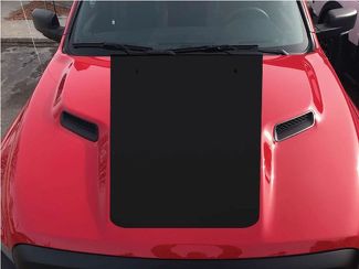 2015-2017 Dodge Ram Rebel Black Out Capot Camion Décalque de Vinyle Graphique Options de Couleur