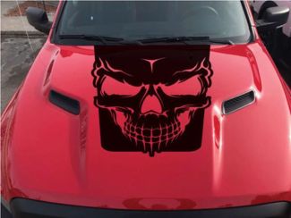 2015-2017 Dodge Ram rebelle tête de mort camion vinyle autocollant graphique Options couleur