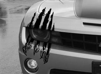 Griffe Scar Mark Decal Capot Phare Scratch Voiture Véhicule Camaro Marques