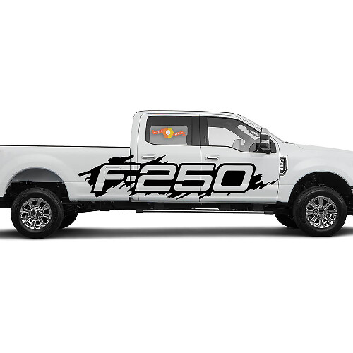 Kit d'autocollants vinyle latéraux anti-boue pour Musclecar F-250