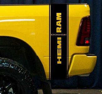 Dodge Ram 1500 RT HEMI camion lit boîte graphique Stripe sticker autocollant hayon SRT10