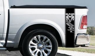 Dodge Ram 1500 RT HEMI camion lit boîte graphique bande autocollant autocollant hayon srt